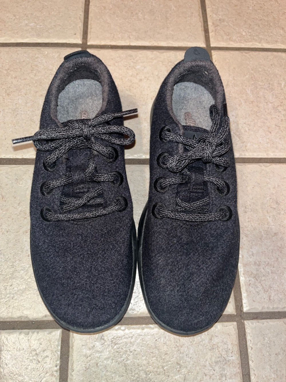 Allbirds Women’s Black Wool Runner Sneakers